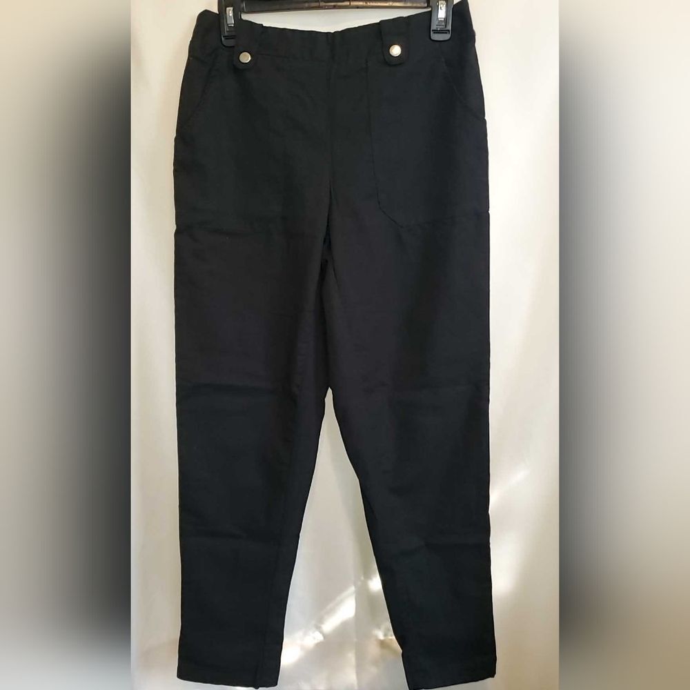 New Look Black Ankle Pants Size Medium